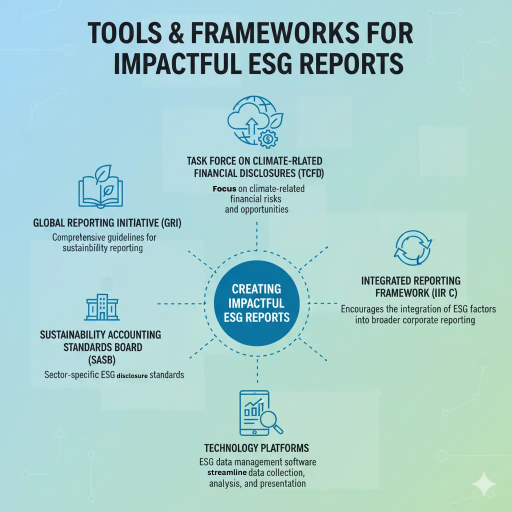 Tools and frameworks for creating impactful ESG reports