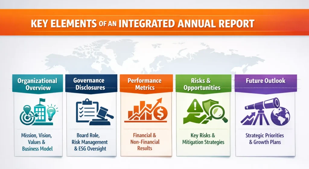 elements of an integrated annual report